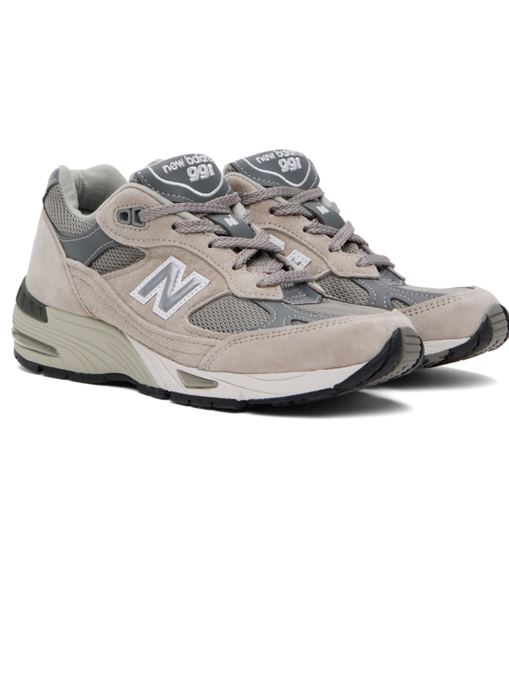New Balance Gray Made In Uk 991v1 Sneakers